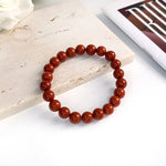 Pulseira Elegante de Pedra Natural 6mm – Modelo Unissex