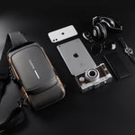 Mochila Antifurto Slim com Cadeado de Senha e Entrada USB
