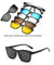 Óculos 6 em 1 com Lentes Magnéticas Intercambiáveis