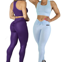 Conjunto Top Cirre e Legging Levanta Butt Academy