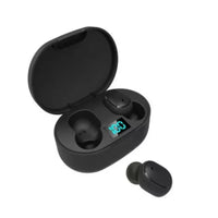 Fone De Ouvido Bluetooth 5.0 Tws E6S S/Fio Caixa Portátil Digital de Carregamento