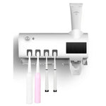 Dispenser Automático de Pasta de Dente com Suporte para Escovas