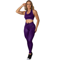 Conjunto Top Cirre e Legging Levanta Butt Academy