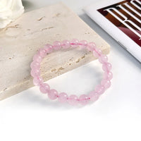 Pulseira de Pedra Natural 6mm Unissex – Elegância, Energia e Proteção