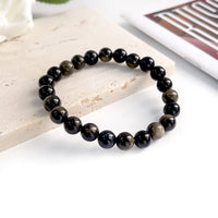 Pulseira de Pedra Natural 6mm Unissex – Elegância, Energia e Proteção