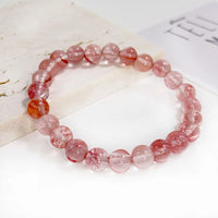 Pulseira de Pedra Natural 6mm Unissex – Elegância, Energia e Proteção