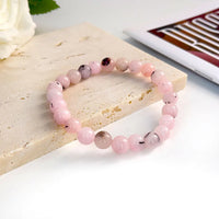 Pulseira de Pedra Natural 6mm Unissex – Elegância, Energia e Proteção