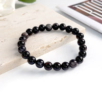 Pulseira de Pedra Natural 6mm Unissex – Elegância, Energia e Proteção