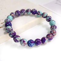 Pulseira de Pedra Natural 6mm Unissex – Elegância, Energia e Proteção