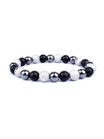 Pulseira Tripla Proteção com olho de tigre, obsidiana e pirita 6mm - foto 23