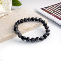 Pulseira de Pedra Natural 6mm Unissex – Elegância, Energia e Proteção