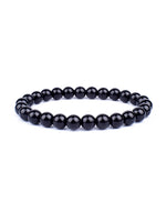 Pulseira Tripla Proteção com olho de tigre, obsidiana e pirita 6mm - foto 26