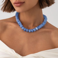 Colar choker boêmio de contas coloridas em 14 cores - foto 8