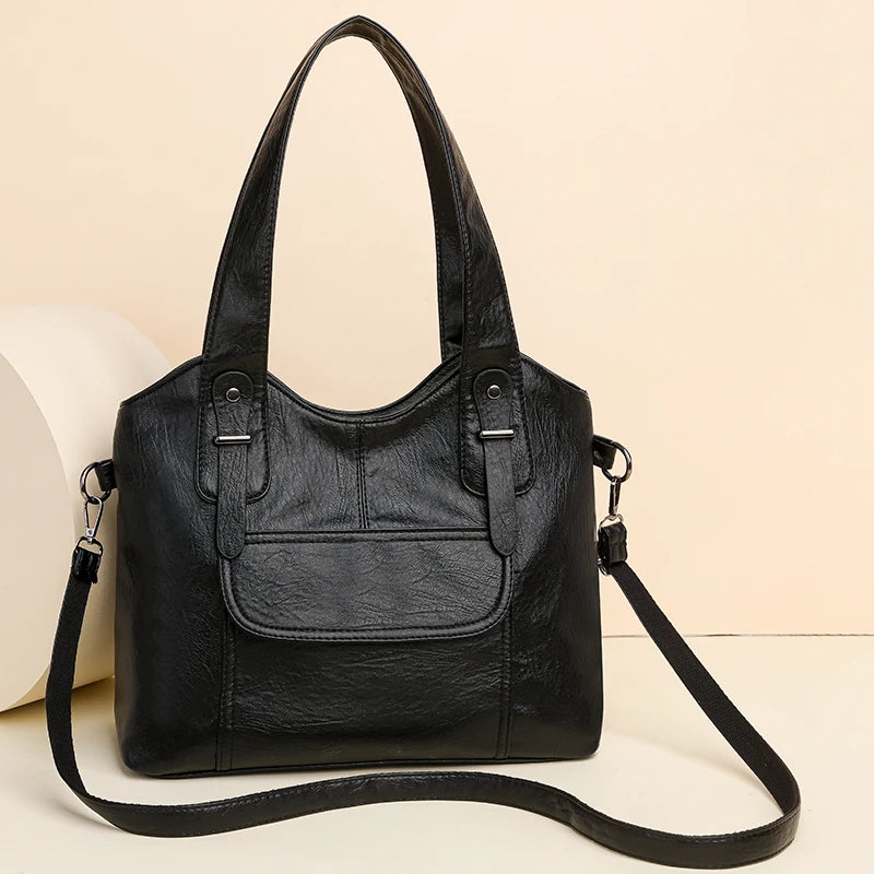 Bolsa de Ombro Luxo Clássica para Mulheres
