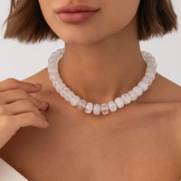 Colar choker boêmio de contas coloridas em 14 cores - foto 15