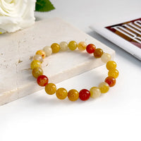 Pulseira de Pedra Natural 6mm Unissex – Elegância, Energia e Proteção
