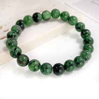Pulseira de Pedra Natural 6mm Unissex – Elegância, Energia e Proteção