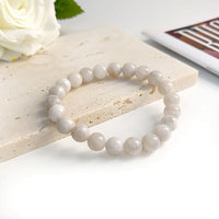 Pulseira de Pedra Natural 6mm Unissex – Elegância, Energia e Proteção