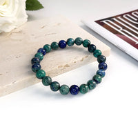 Pulseira de Pedra Natural 6mm Unissex – Elegância, Energia e Proteção