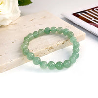 Pulseira de Pedra Natural 6mm Unissex – Elegância, Energia e Proteção