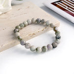 Pulseira Elegante de Pedra Natural 6mm – Modelo Unissex