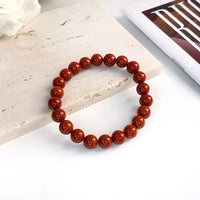Pulseira de Pedra Natural 6mm Unissex – Elegância, Energia e Proteção