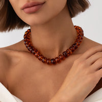 Colar choker boêmio de contas coloridas em 14 cores - foto 7