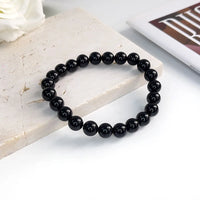 Pulseira de Pedra Natural 6mm Unissex – Elegância, Energia e Proteção