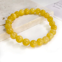 Pulseira de Pedra Natural 6mm Unissex – Elegância, Energia e Proteção