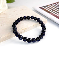 Pulseira de Pedra Natural 6mm Unissex – Elegância, Energia e Proteção
