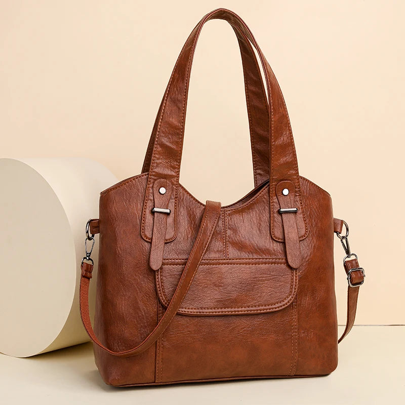 Bolsa de Ombro Luxo Clássica para Mulheres