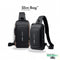 Mochila Antifurto Slim com Cadeado de Senha e Entrada USB