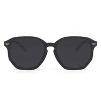 Óculos de Sol Masculinos Hexagonais Modernos e Casuais de Acetato de Alta Qualidade